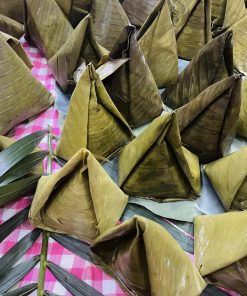 Bánh ít nhân dừa, nhân đậu béo thơm