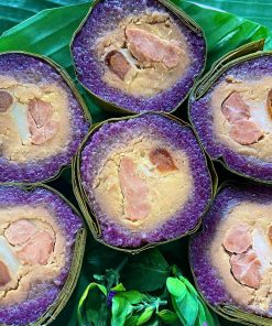 Bánh Tét nhân thập cẩm